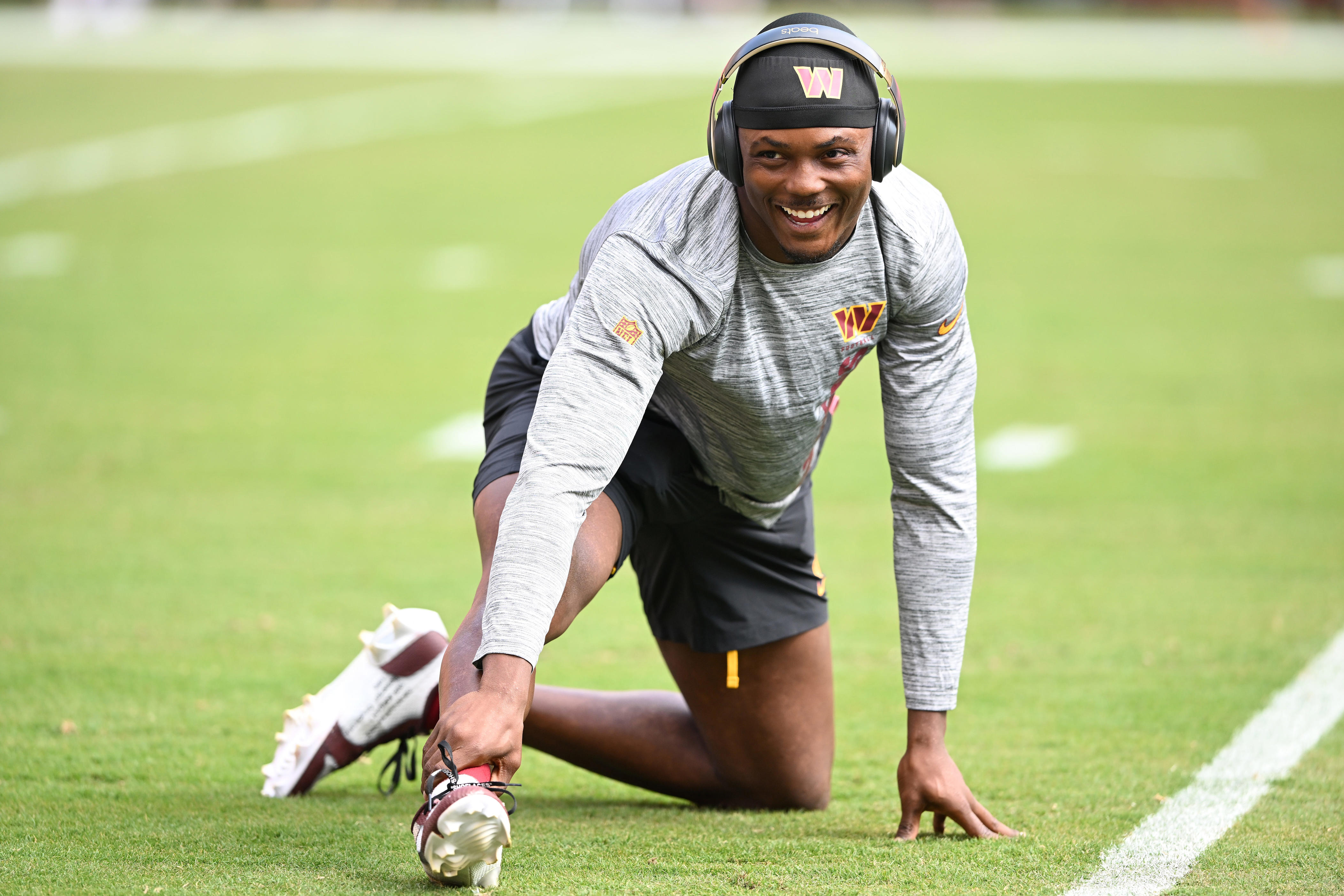 What message is Terry McLaurin sending to the Commanders and the DMV?