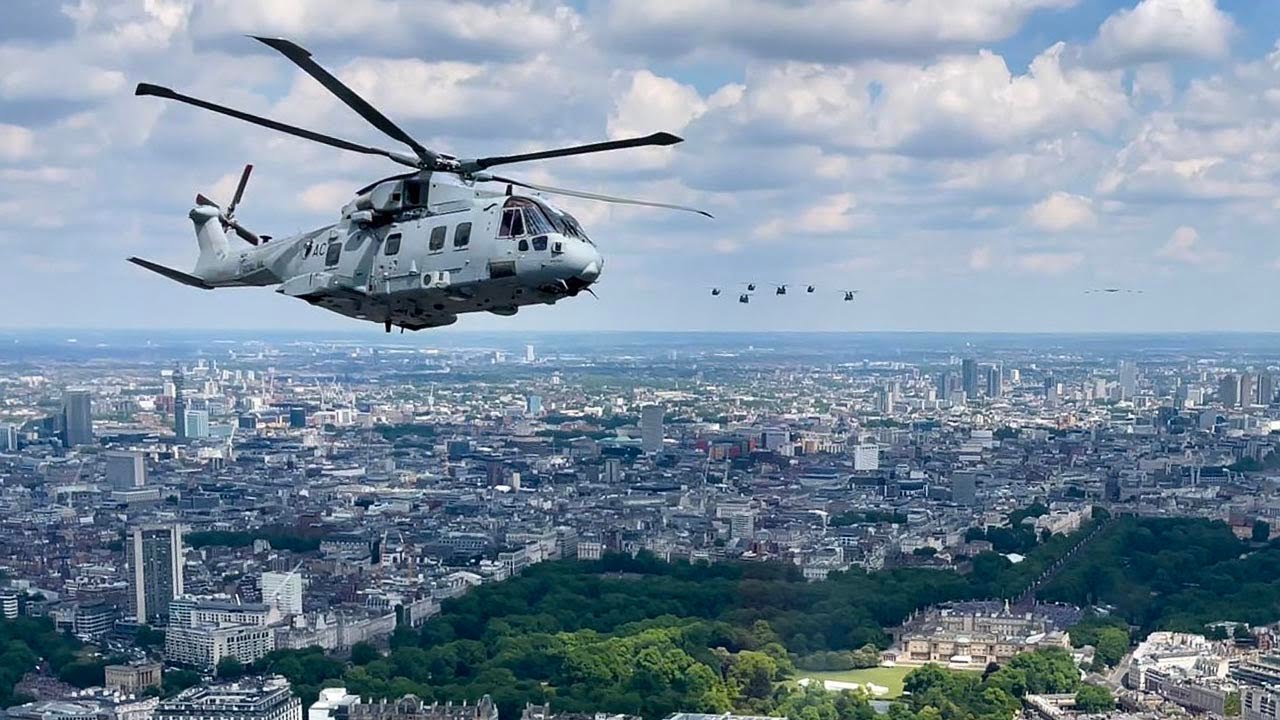 A pilot’s perspective – Jubilee flypast from the cockpit