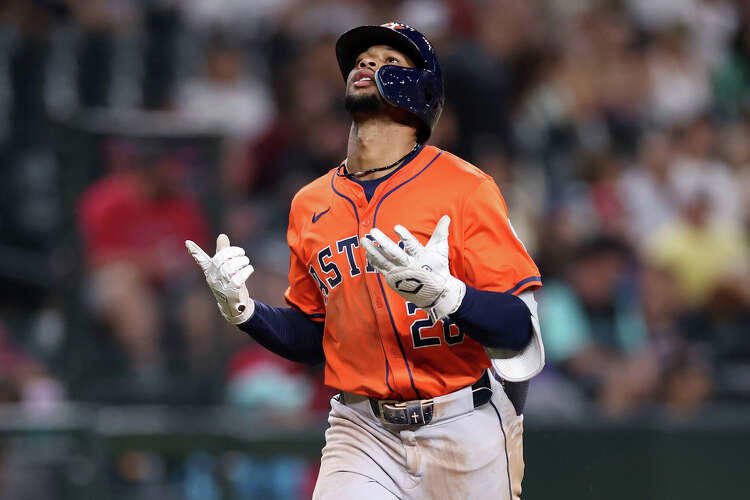Brice Matthews delivers again with a big homer as Astros win second  straight over Diamondbacks