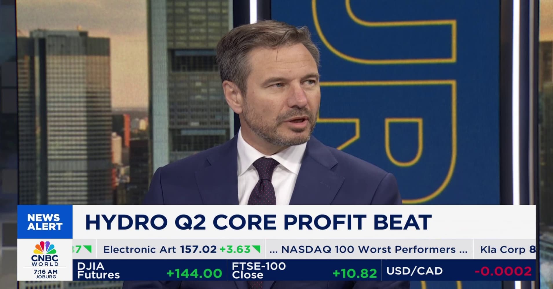 Not seeing earnings impact from tariffs: Hydro CFO