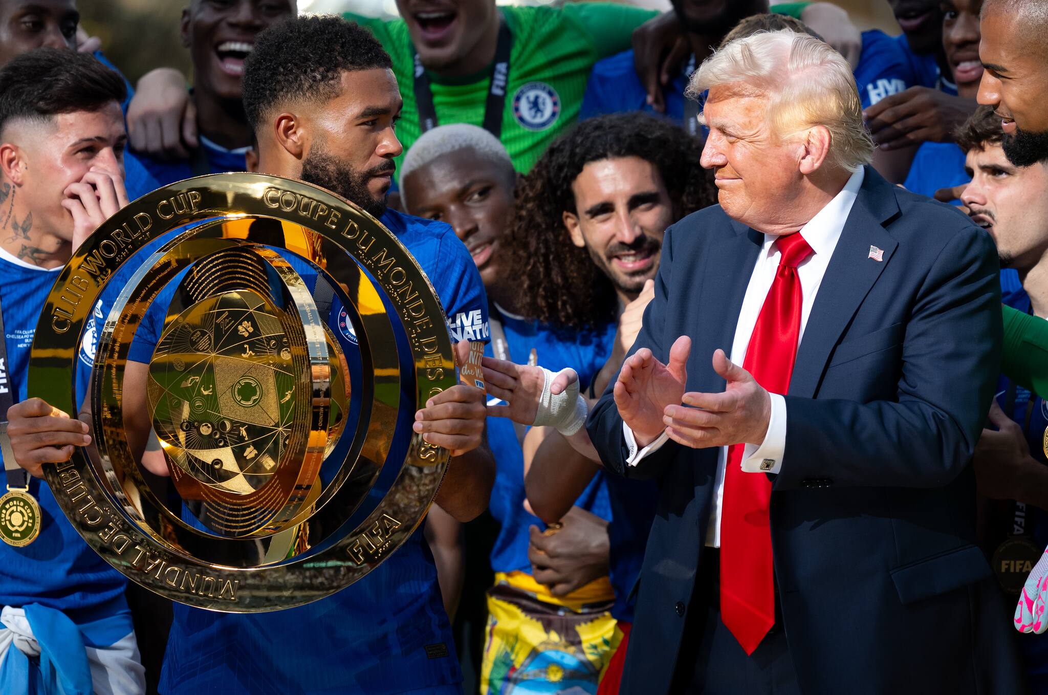 Bei Klub-WM: Cucurella hatte wegen Trump „die Hose voll“