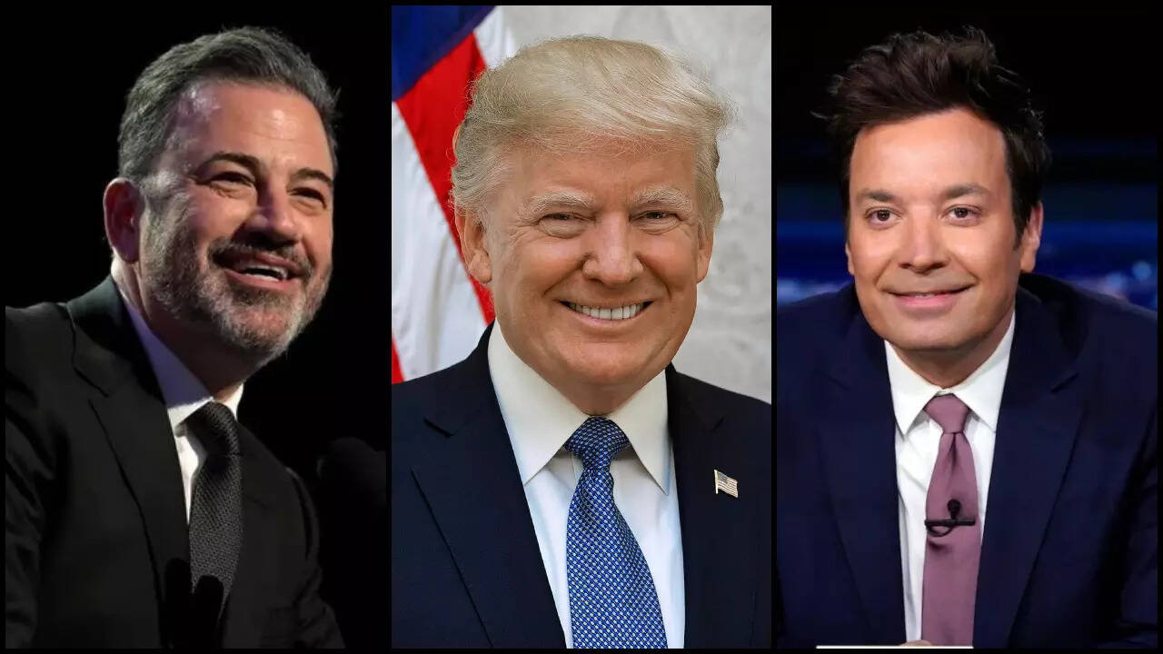 Donald Trump claims Jimmy Kimmel and Jimmy Fallon are 'NEXT' to go