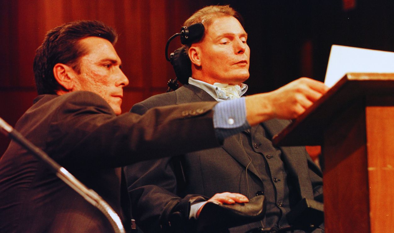 Christopher Reeve was paralyzed in a fall, then raised millions for ...