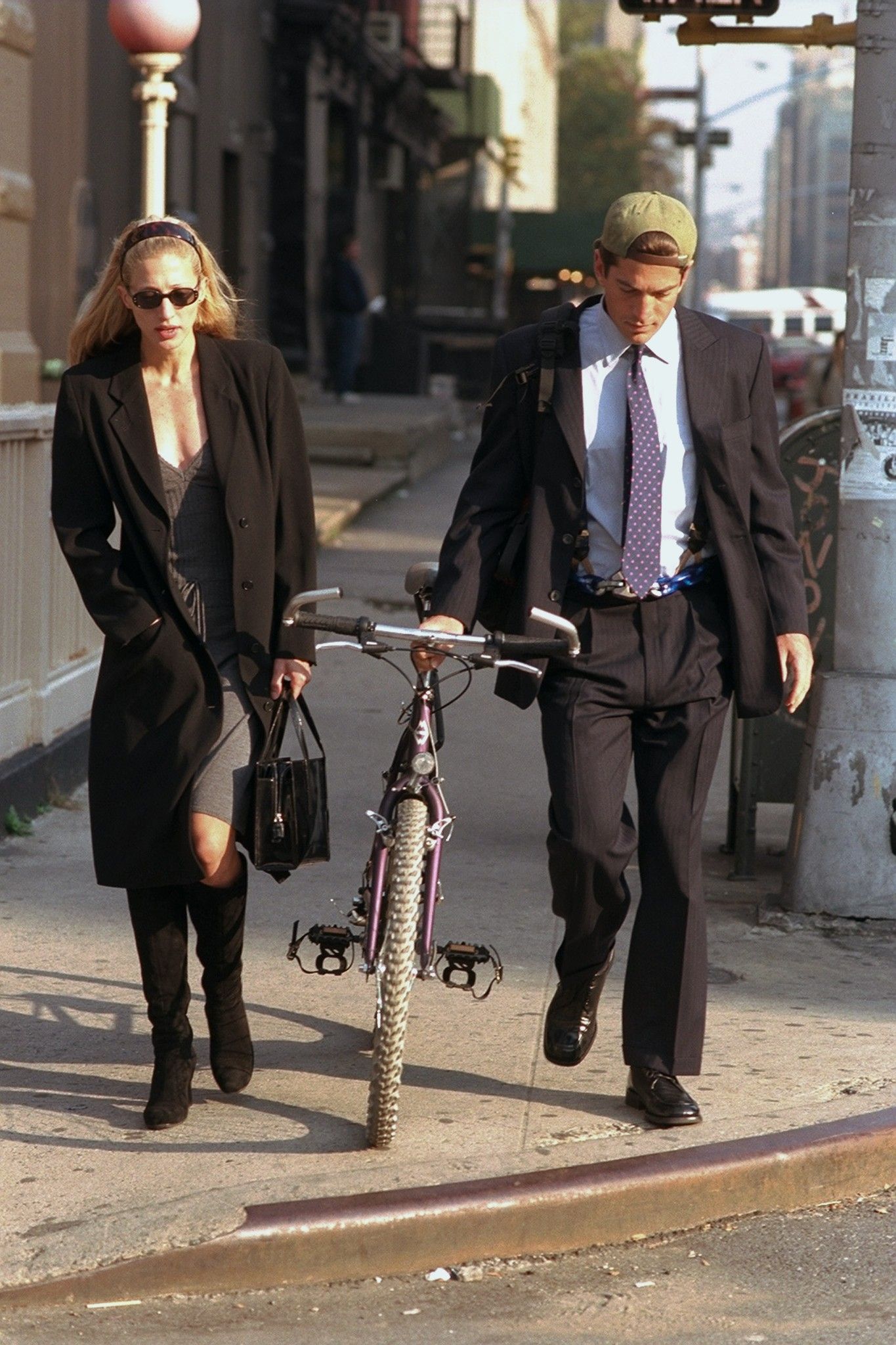 Carolyn Bessette-Kennedy et John F. Kennedy Jr.