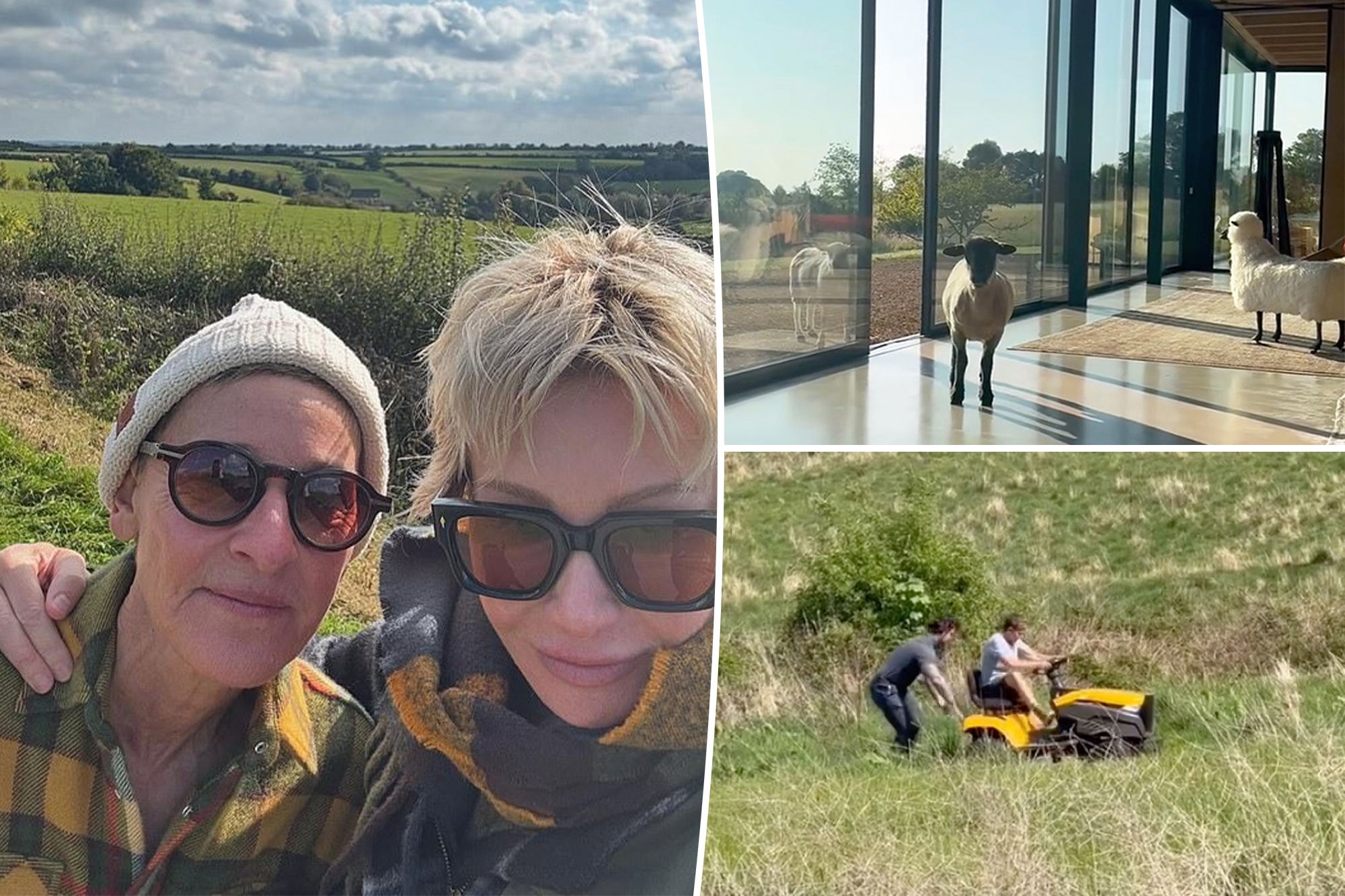 Ellen DeGeneres and wife Portia de Rossi list their sprawling UK