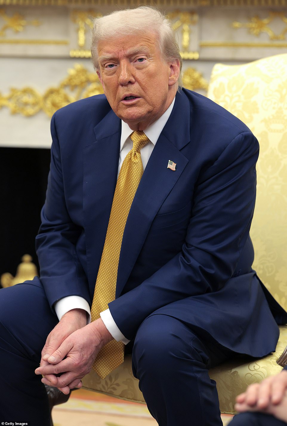 Trump’s three word reaction to newly-resurfaced photos of him and