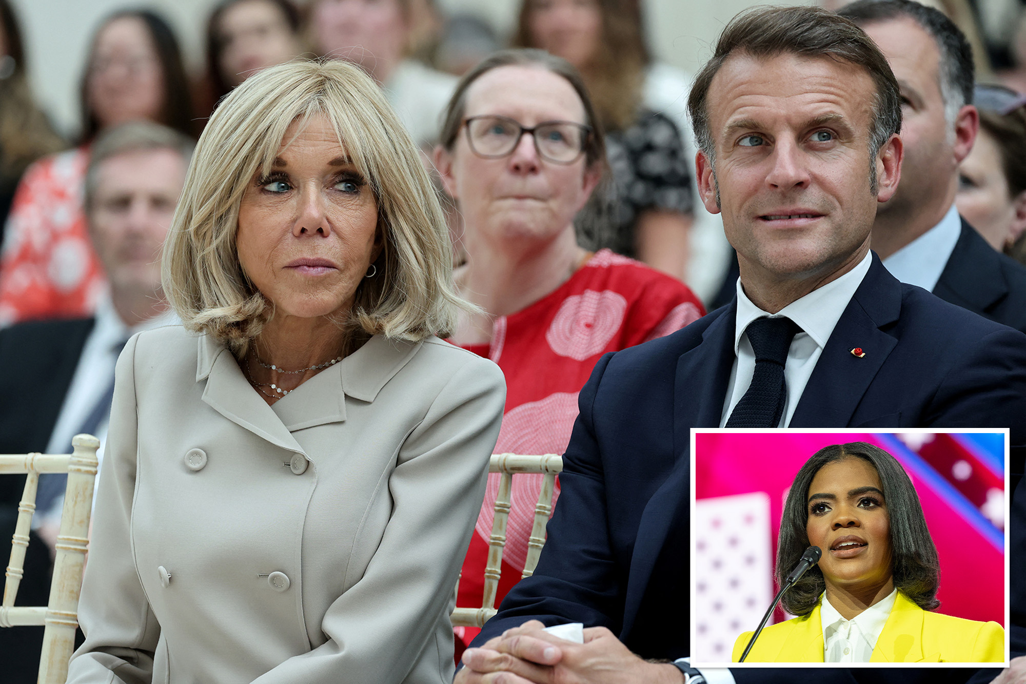 Emanuel, Brigitte Macron sue Candace Owens for claiming French first lady was born a man who groomed her allegedly gay husband