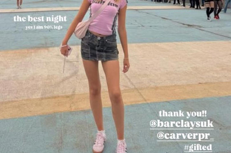 The Betsy Swain actress was delighted to see Billie Eilish live