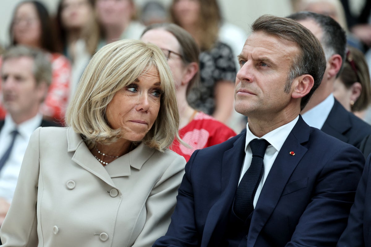 Emmanuel and Brigitte Macron sue far-right podcaster Candace Owens over ...
