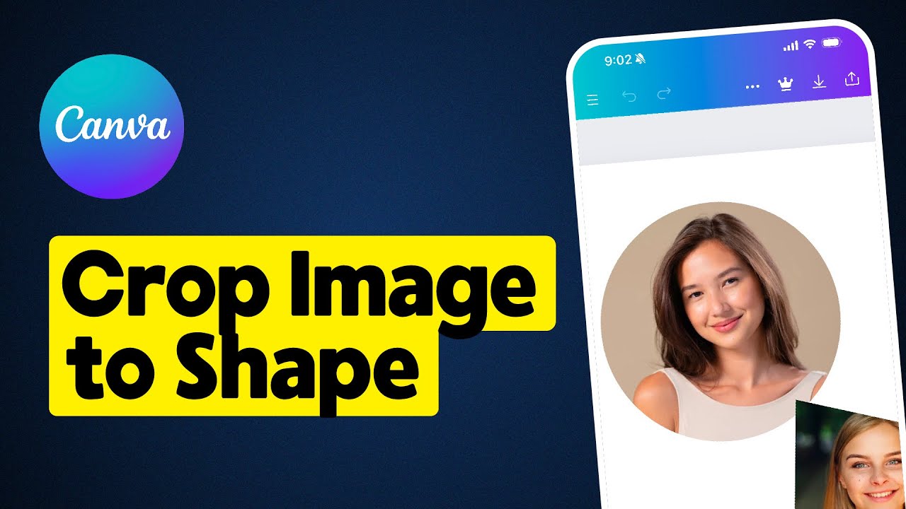 How to Crop Image to Shape on Canva