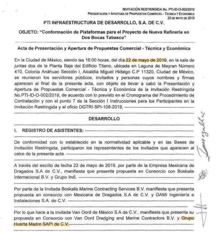 El clan Bermúdez se asoció con grandes contratistas de la 4T: MCCI