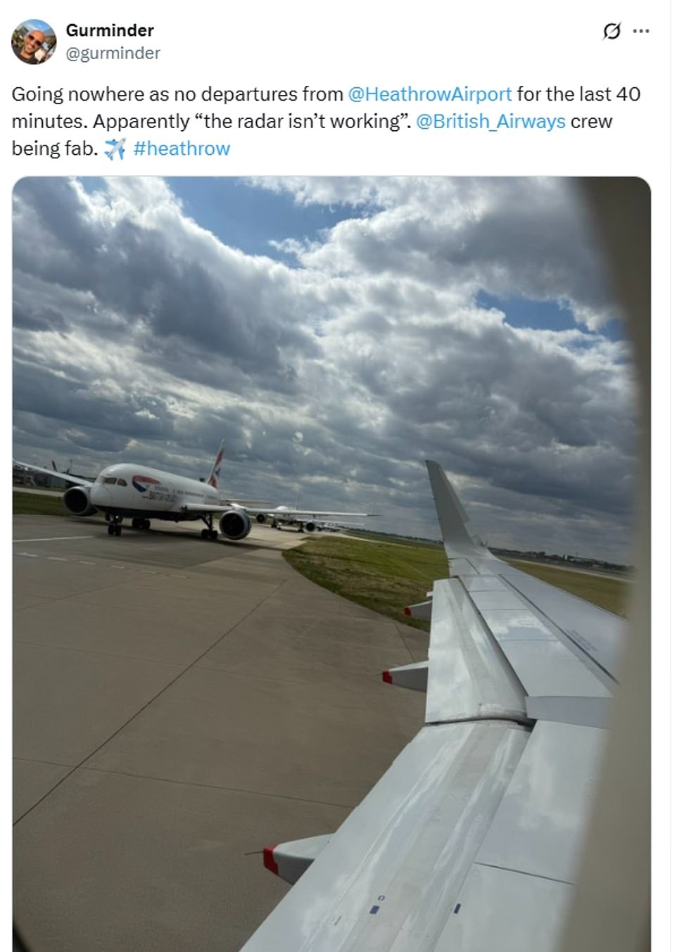 UK flights grounded with thousands of passengers left on the tarmac