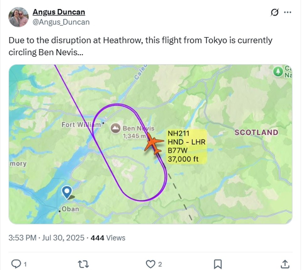 UK flights grounded with thousands of passengers left on the tarmac