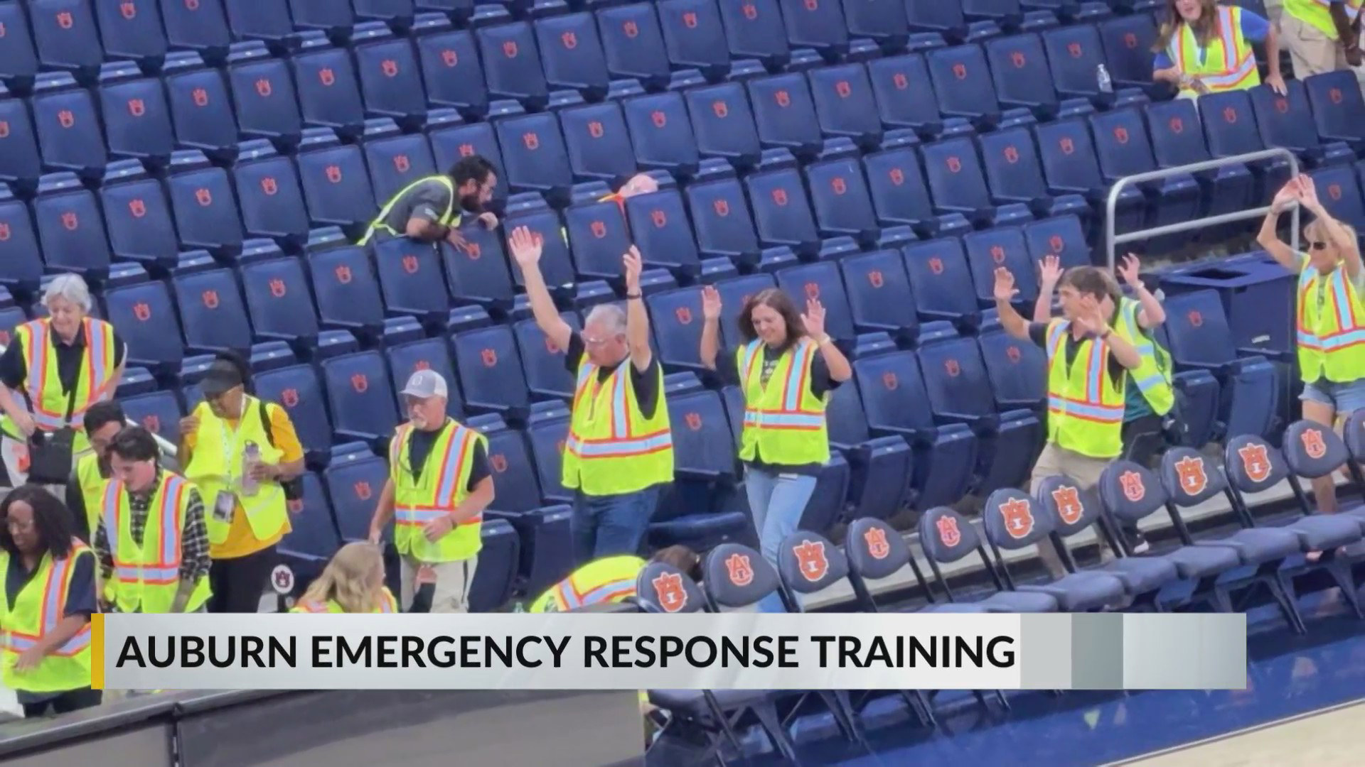 Multi agency emergency response training taking place on Auburn Multi agency emergency response training taking place on Auburn