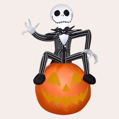 3.5' Inflatable Nightmare Before Christmas Jack Skellington