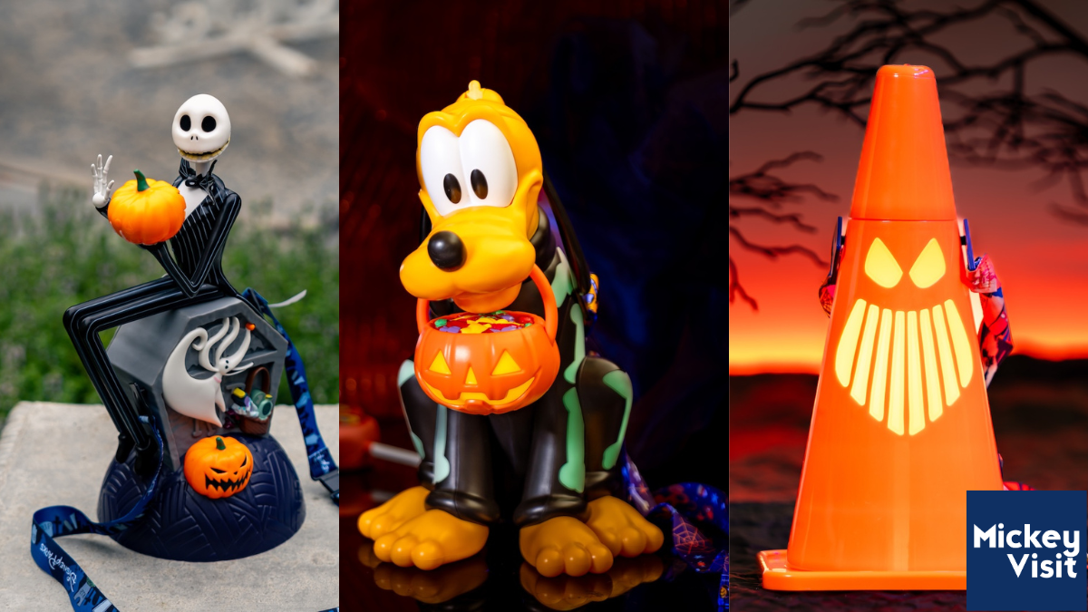 You Need to See These CUTE Disneyland Halloween Popcorn Buckets