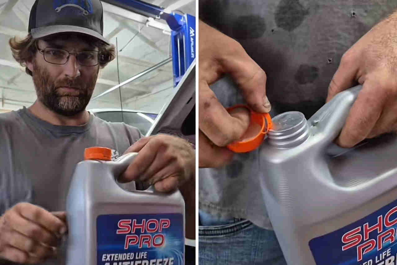 Mechanic goes viral revealing trick with antifreeze cap “My life was a