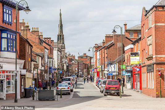 First place: The picturesque market town of Leek, Staffordshire, is the top spot for first-time buyers with homes for just £191,359