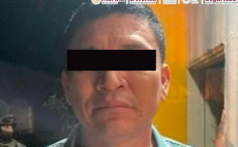 Detenido por elementos de seguridad en Sinaloa (30/07/2025). Foto: Especial