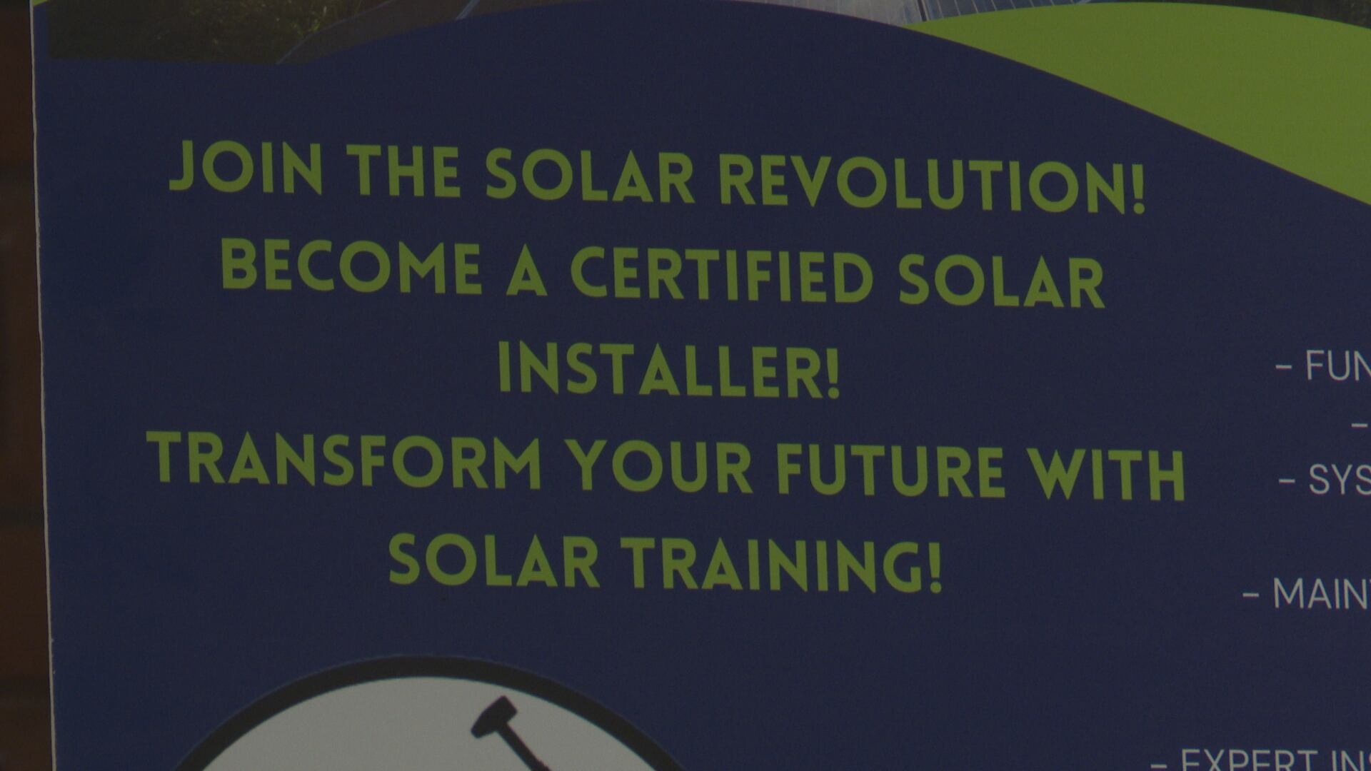 Solar training program kicks off in Freeport