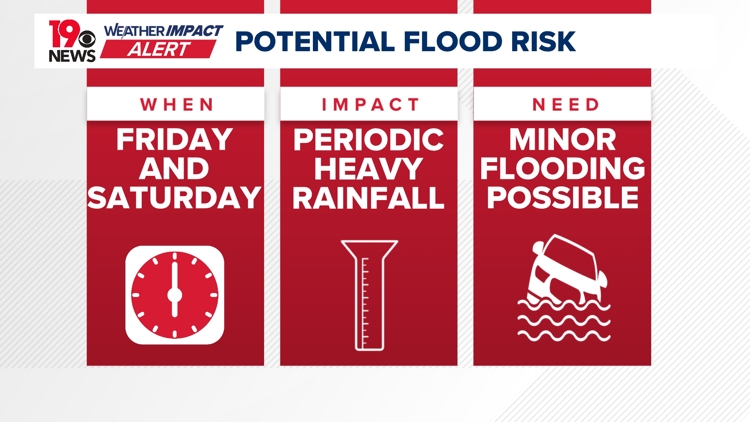 South Carolina braces for heavy rain amid Weather Impact Alert this weekend