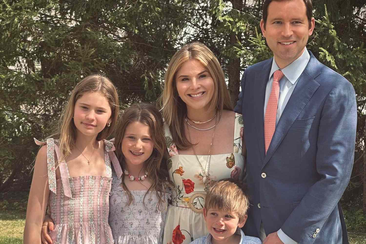 Jenna Bush Hager/Instagram Jenna Bush Hager and her family