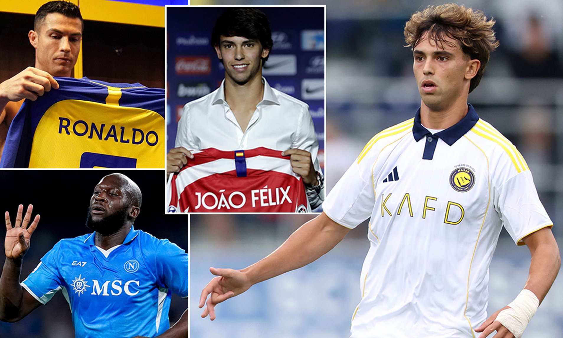 Joao Felix's Al-Nassr move makes him the fourth-priciest star of all-time - but who tops the list?