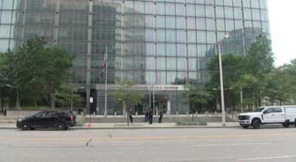 FBI and Cleveland Fire Department called to Anthony J. Celebrezze