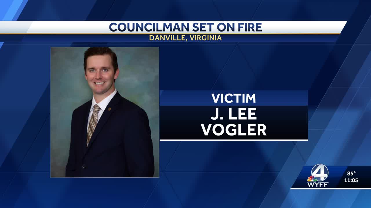 City councilman intentionally set on fire; attacker in custody