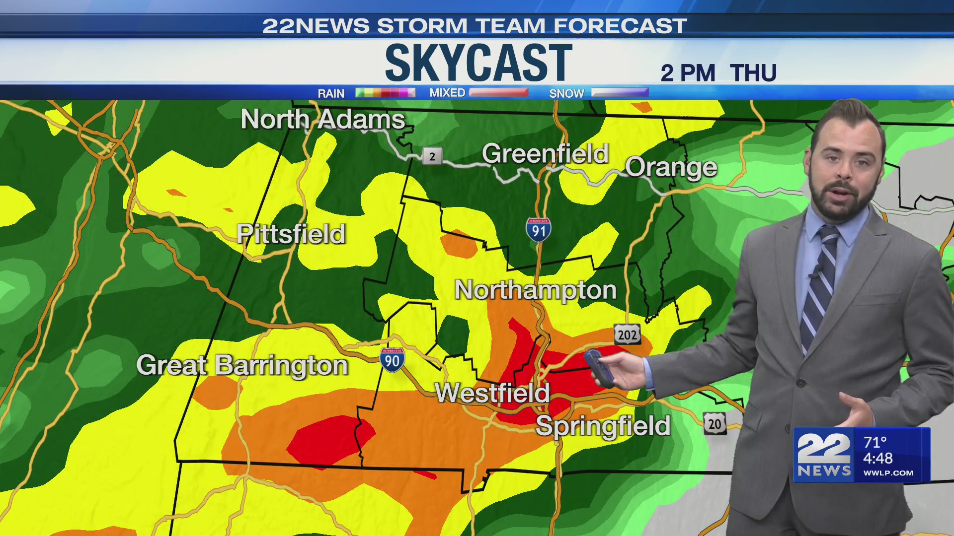 Thursday's Weather Forecast 7/31/25