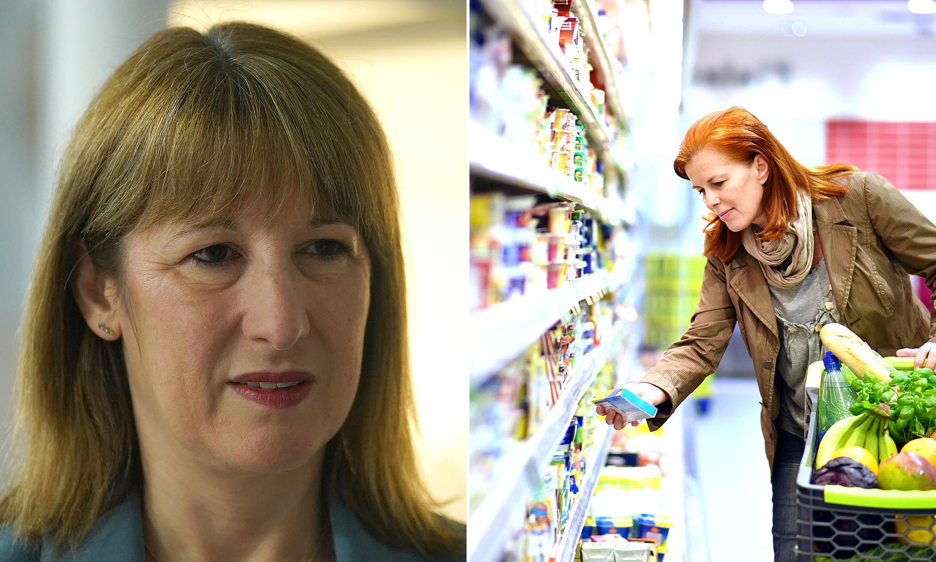 Food price inflation could rocket to six per cent due to Labour's