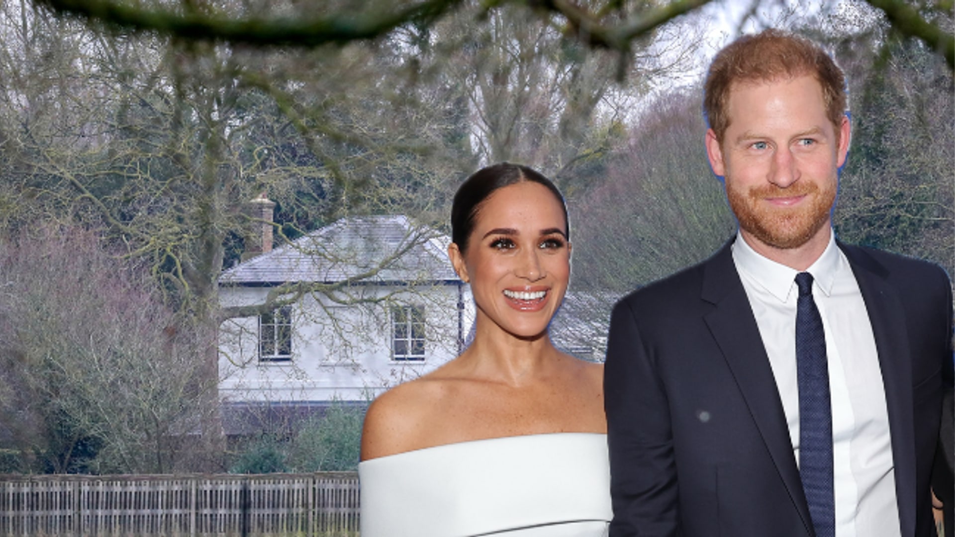 Prince Harry and Meghan Markle's empty Frogmore Cottage home they were