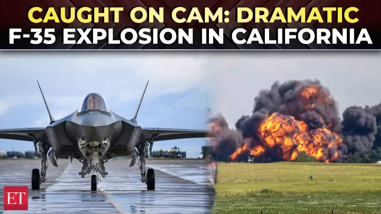 Watch: US Navy’s $100M F-35 jet explodes in mid-air crash, pilot ...