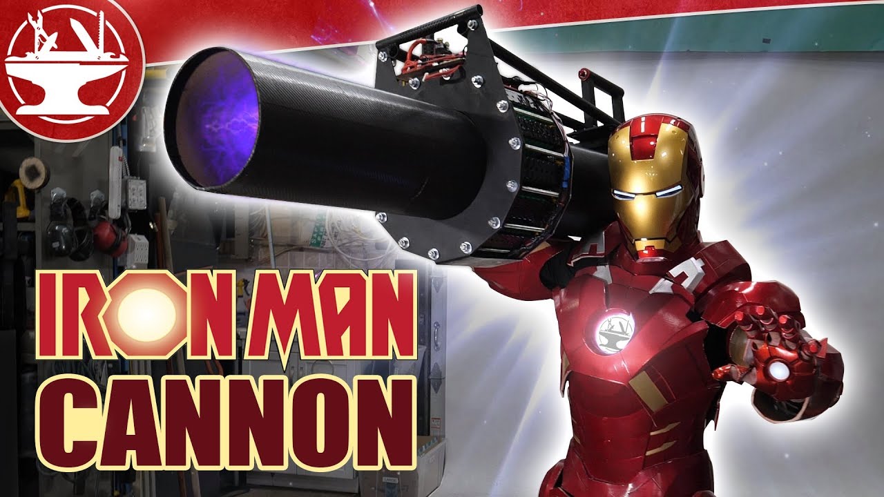 We Built Iron Man’s Vortex Cannon! Insane Leafblower Power!