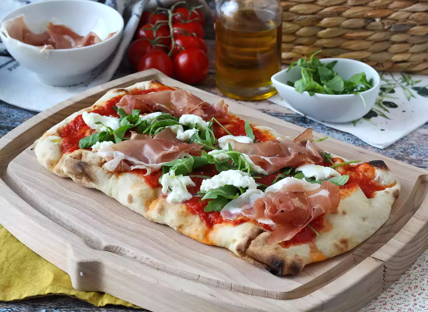 Köstliche pinsa und superschnell zubereitet