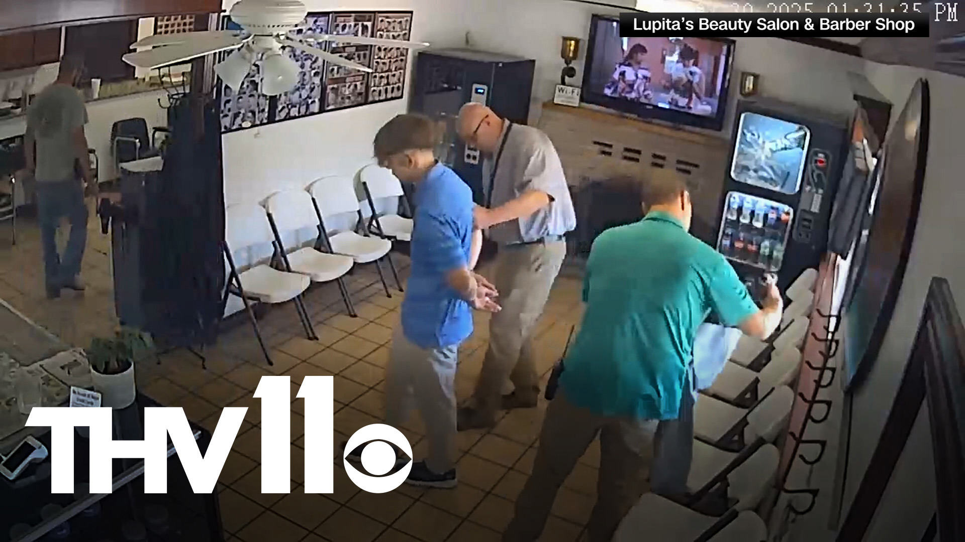 Surveillance footage shows Devil's Den double murder suspect taken into ...