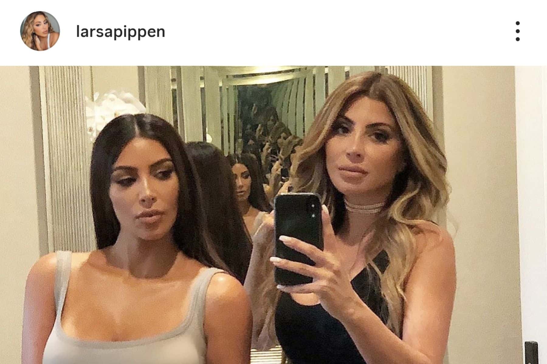 Larsa Pippen reveals if Kim Kardashian is still her daughter's