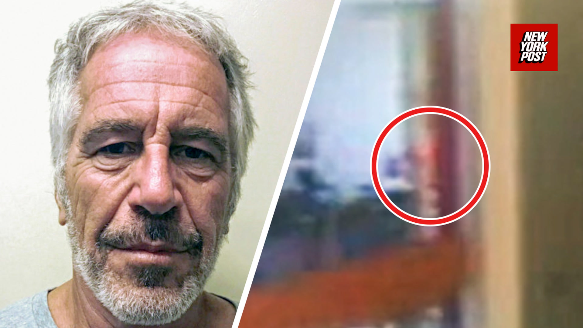 Mystery orange shape spotted near Jeffrey Epstein's jail cell night ...