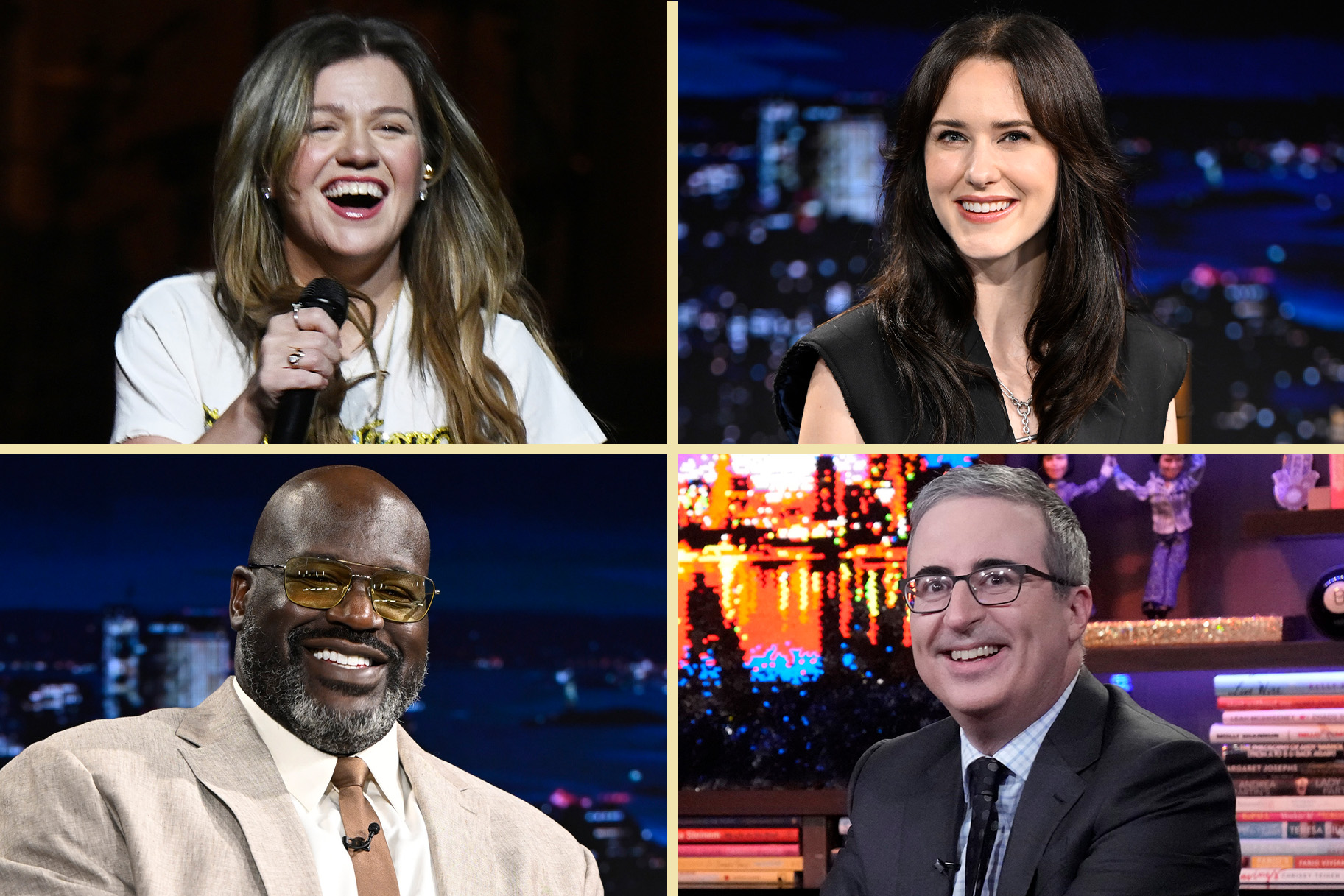 Watch Rachel Brosnahan, Shaq & More Help Kelly Clarkson Belt "Since U