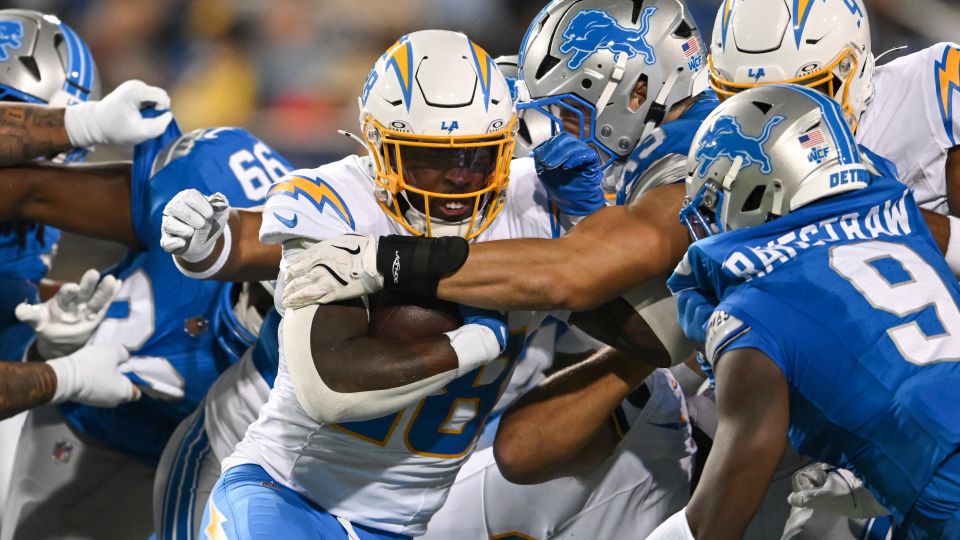 The Chargers and Lions kicked off the new NFL season in the annual preseason Pro Football Hall of Fame game. - Nick Cammett/Getty Images