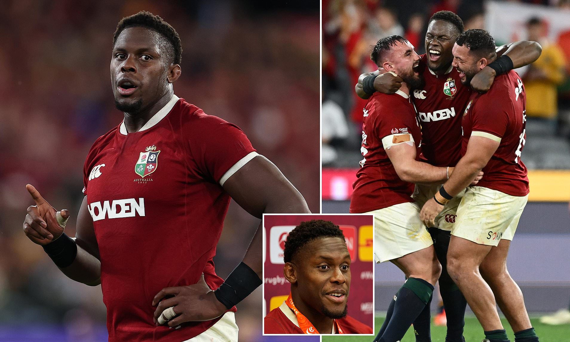 Maro Itoje hails 'special' British & Irish Lions as they chase series whitewash Down Under