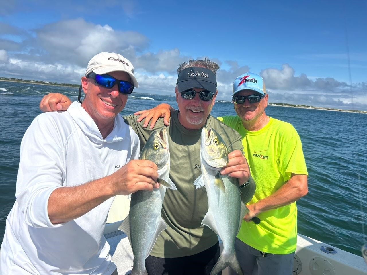 Bluefish daily bag limits raised, season's first bunker harvested
