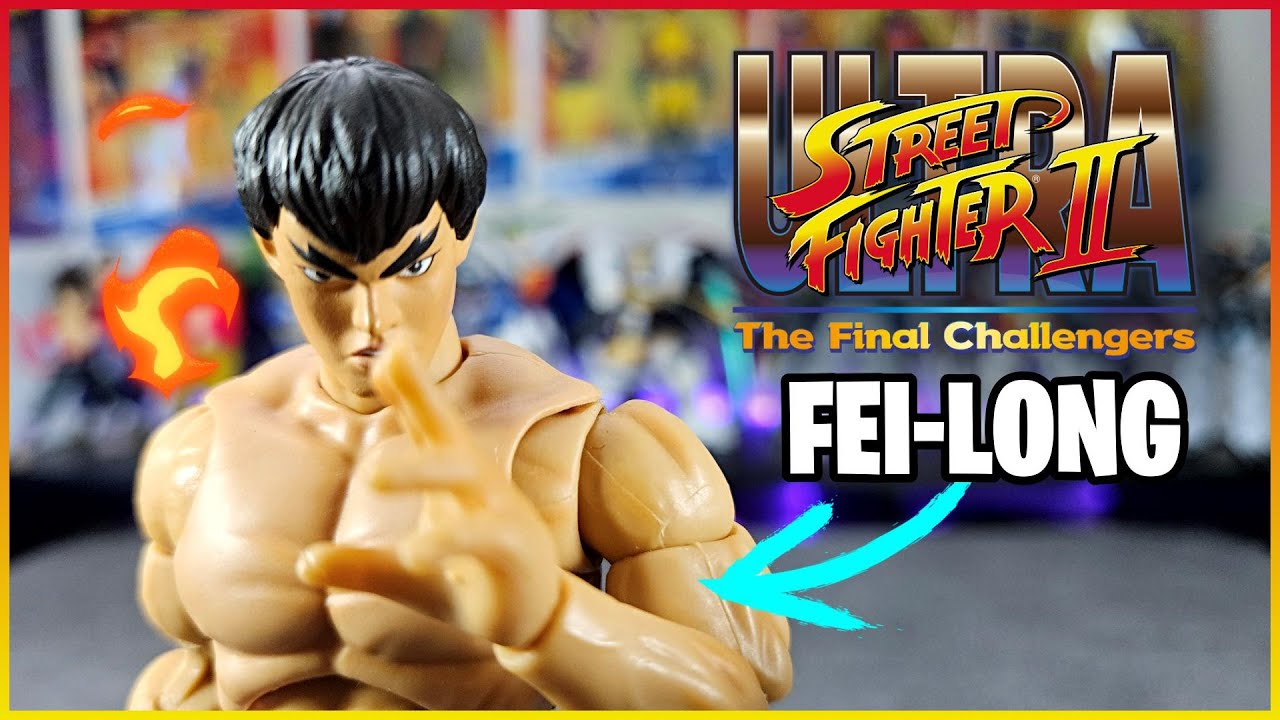 Figurine Ultra Street Fighter 2 – Fei Long – Échelle 1:12 (15 Cm) – Neuve