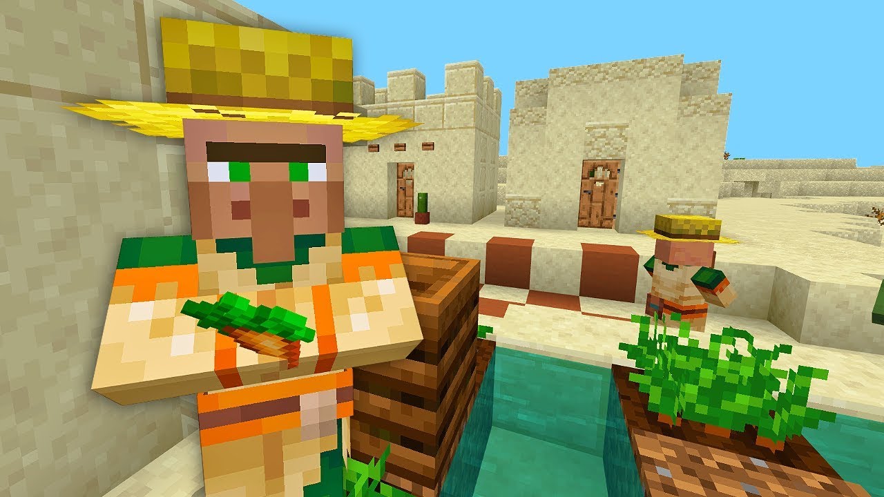 Minecraft Xbox Desert Village Exploration Challenge