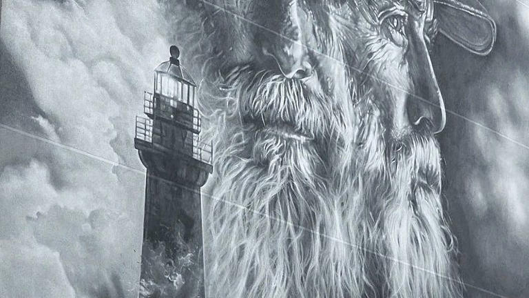 SCREENSHOT - Biggest large-scale mural in Liepaja is taking shape