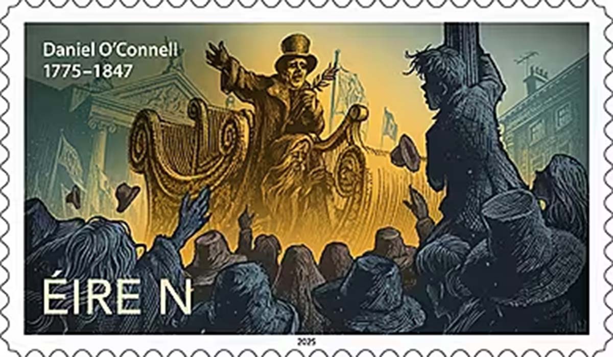 New An Post stamps honouring Daniel O’Connell designed by David Rooney ...