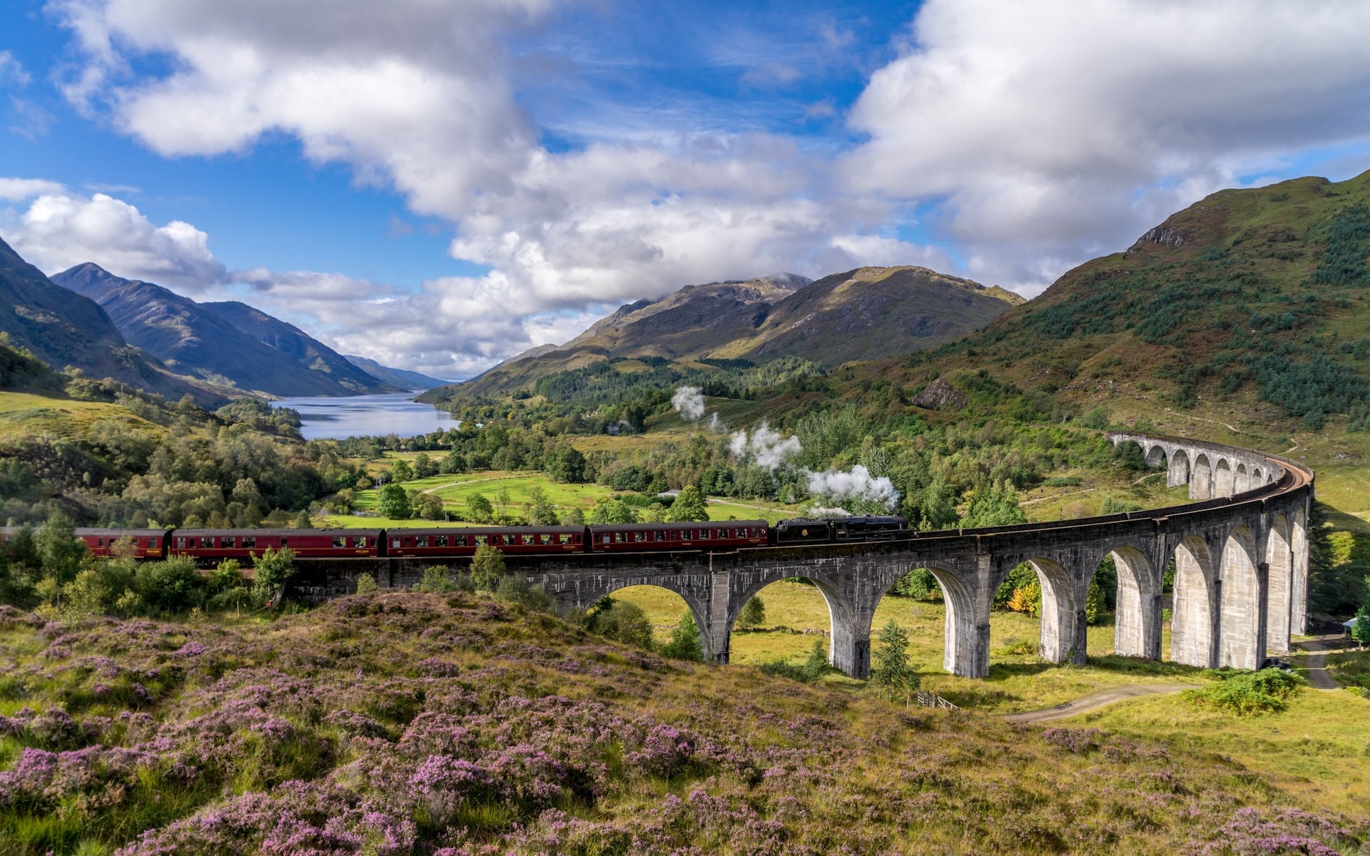 Glenfinnan Viaduct, Britain's greatest scenic train journeys