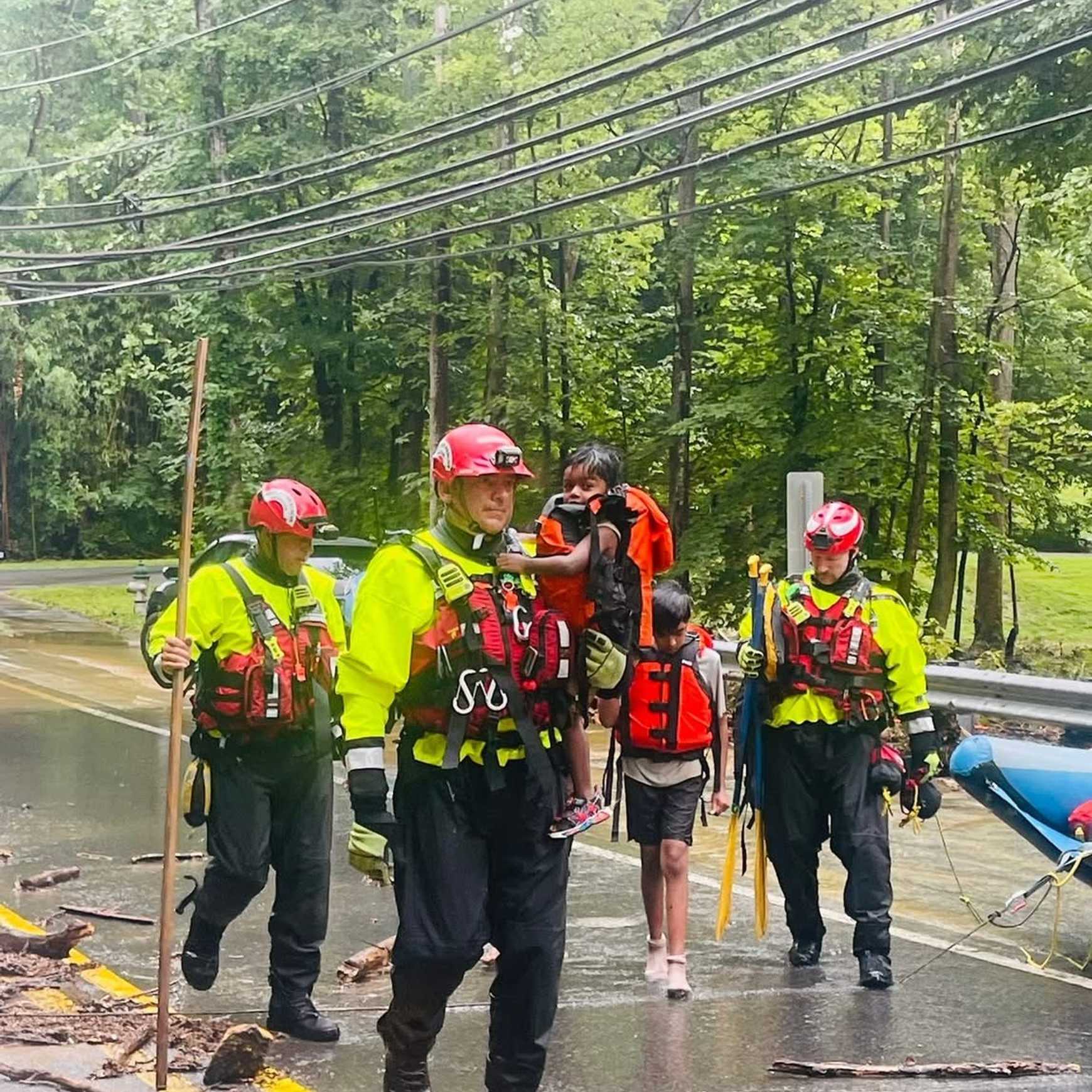 Kids Rescued From Submerged Car During Maryland Flash Flood, Officials Say