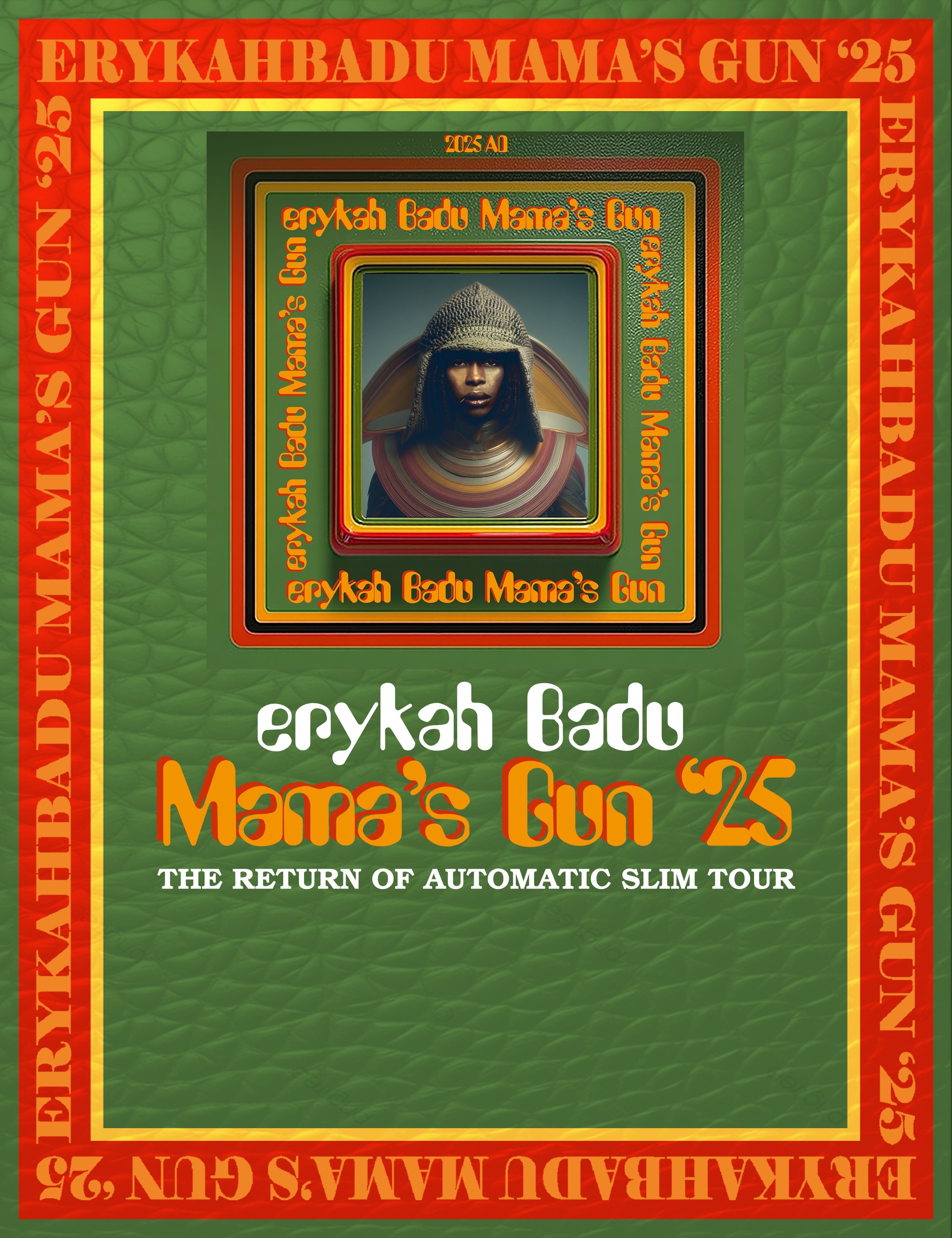 Erykah Badu Announces Mama's Gun Anniversary Tour