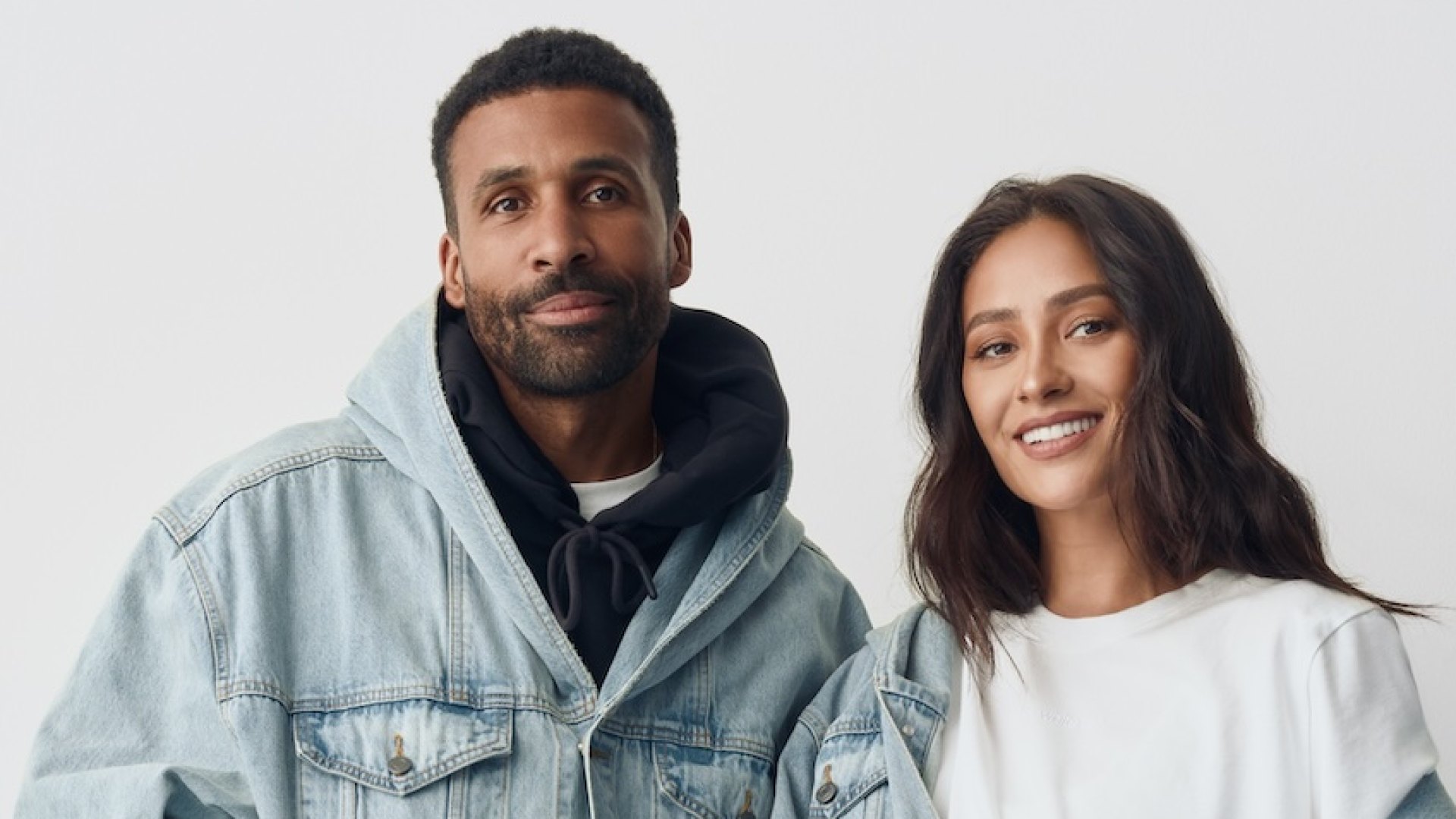Shay Mitchell Poses With Her Family in Stylish Beis x Gap Collab